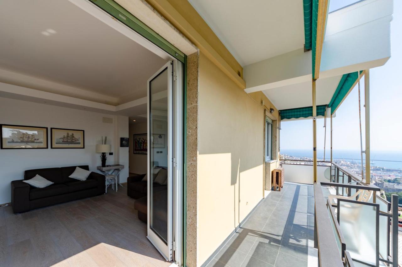 Joivy Great Flat With Sea View Leilighet Genova Eksteriør bilde