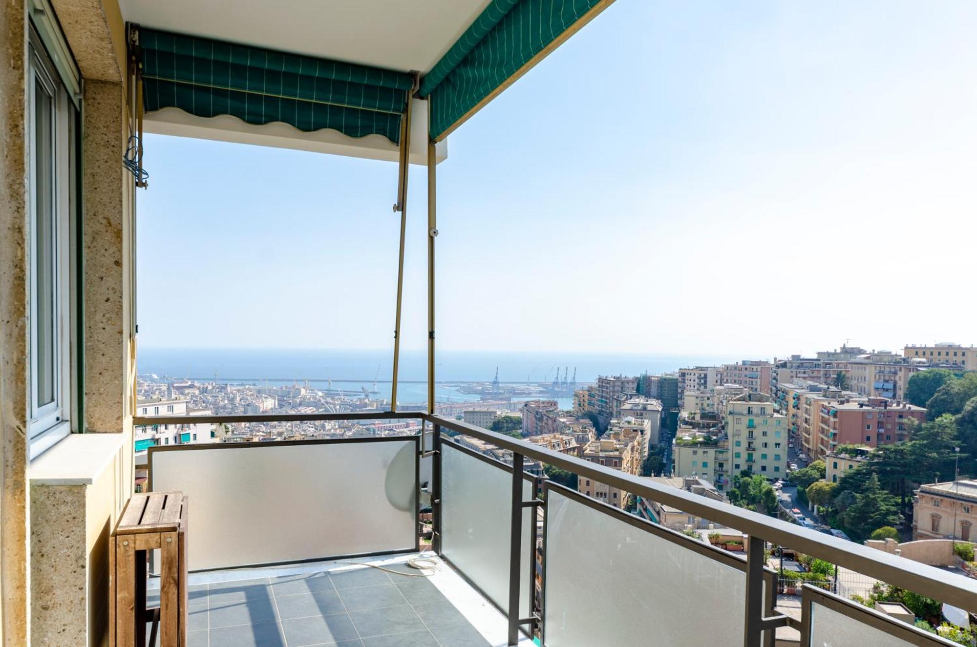 Joivy Great Flat With Sea View Leilighet Genova Eksteriør bilde