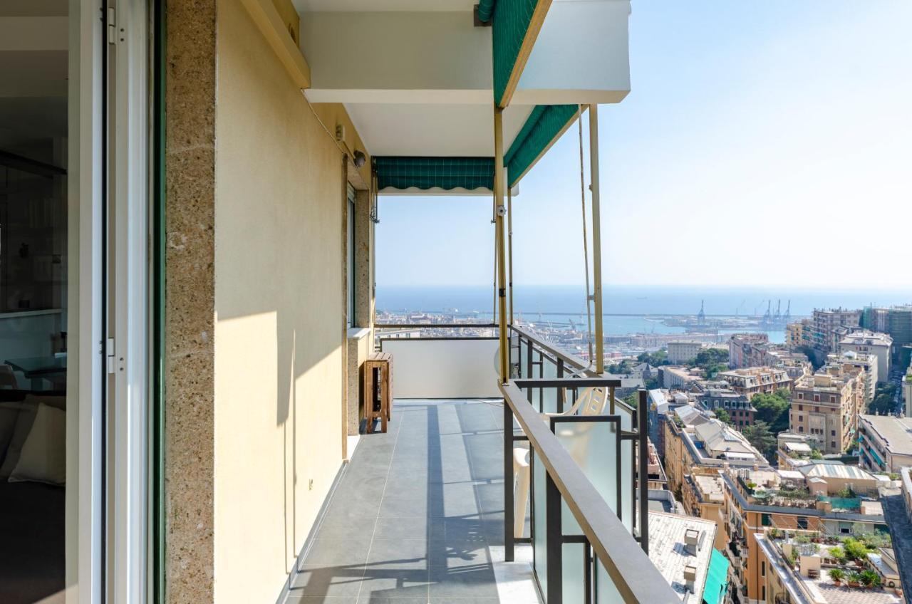 Joivy Great Flat With Sea View Leilighet Genova Eksteriør bilde